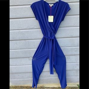 Rolls Coster Short Sleeve Jumpsuit Sz M